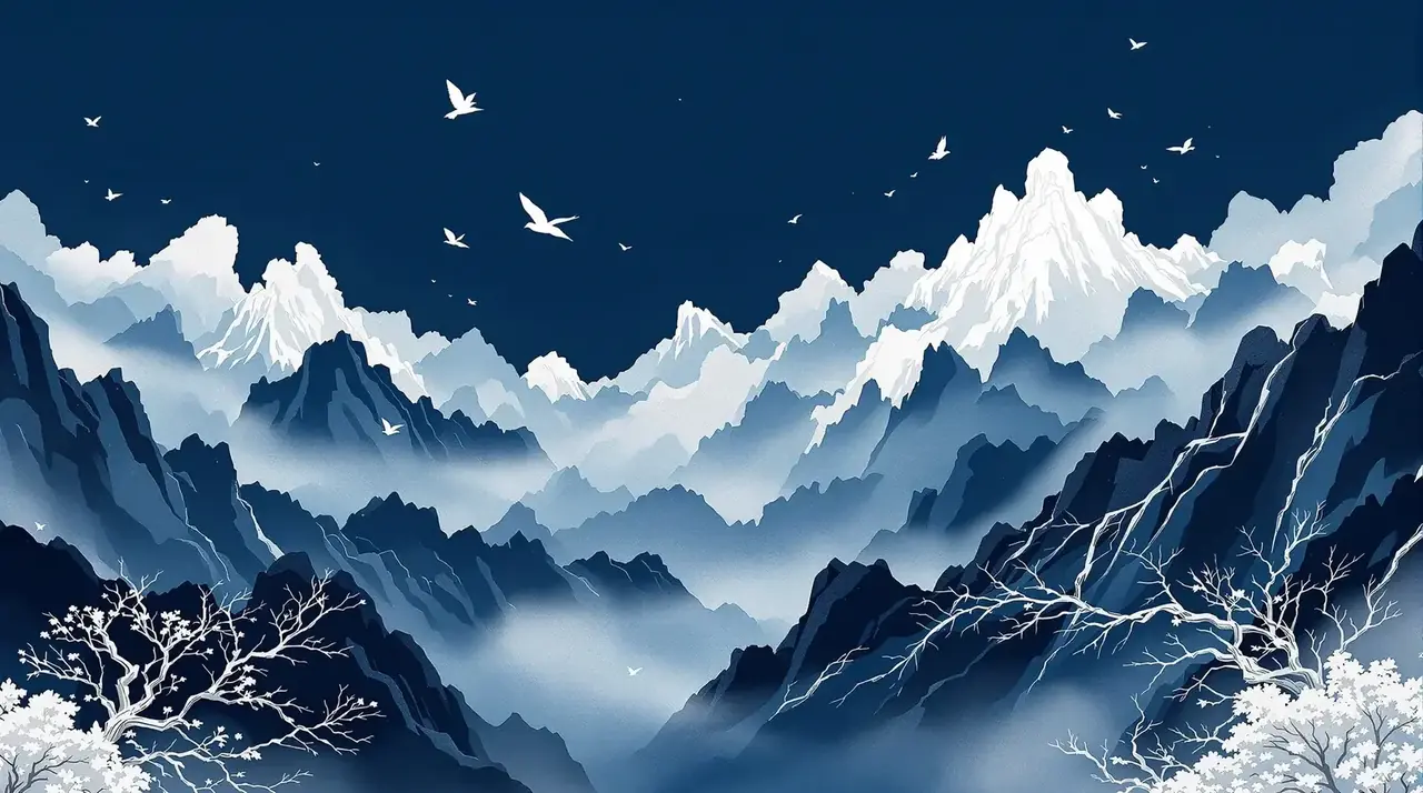 墨韵山河 轮播海报